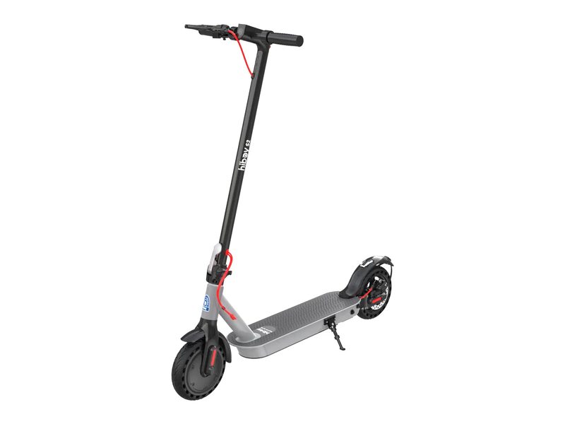 Hiboy S2 electric scooter in black, studio view 1